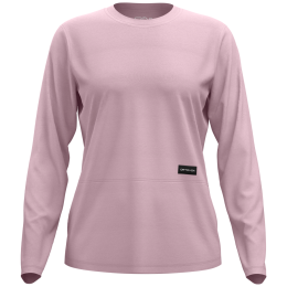 Dámske funkčné tričko Ortovox 185 Merino Patch Long Sleeve ružová Dawn Rose