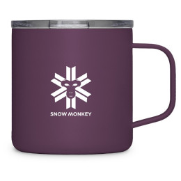 Termohrnček Snow Monkey Booster fialová plum
