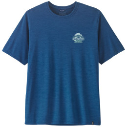 Pánske tričko Patagonia Men's Capilene Cool Daily Shirt - Great Waves modrá Clement Blue - Light Clement Blue X-Dye