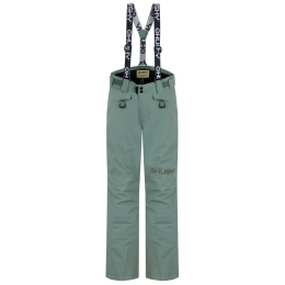 Detské lyžiarske nohavice Husky Gunis K Faded Green svetlozelená faded green