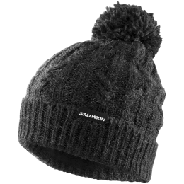 Čiapka Salomon Ivy Beanie čierna DEEP BLACK