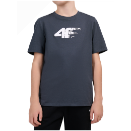 Detské tričko 4F Tshirt M3515 Dark Grey sivá Dark Grey