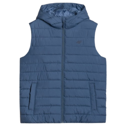 Pánska vesta 4F Vest Jacket M225 modrá DENIM