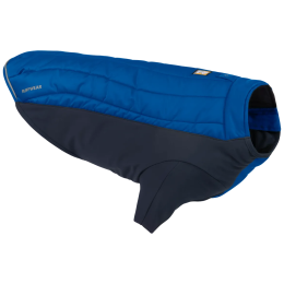 Oblečenie pre psa Ruffwear Powder Hound Jacket modrá Blue Pool