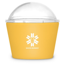 Termoska na jedlo Snow Monkey Freezie žltá yellow