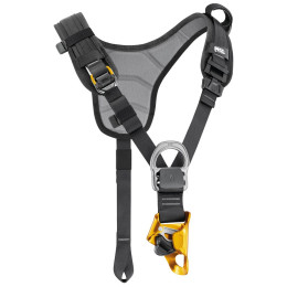 Hrudný úväzok Petzl Top Croll čierna Black, Yellow
