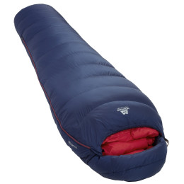 Páperový spacák Mountain Equipment Helium 400 Wmns Long modrá Medieval Blue