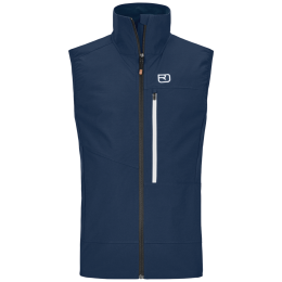 Pánska vesta Ortovox Punta Berrino Vest Men's modrá Deep Ocean