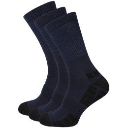 Ponožky MOOA Silver Bamboo 3-pack modrá/čierna Blue/Black