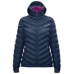 Dámska páperová bunda Camp Nivix Jacket W tmavomodrá Dark Blue / Violet