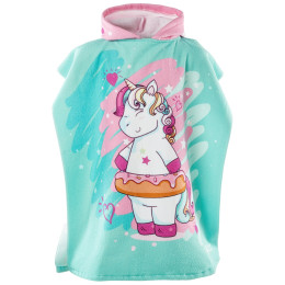 Detské pončo AquaWave Pony Poncho modrá blue