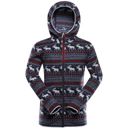 Detská mikina Alpine Pro Noreso Blue modrá MODRÁ