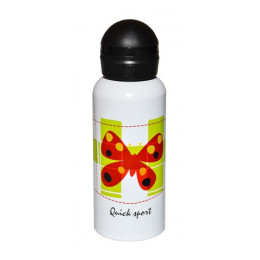 Alu fľaša Quick Sport Fľaša Butterfly