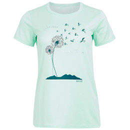 Dámske tričko Regatta Wmn Fingal Slogan svetlo modrá