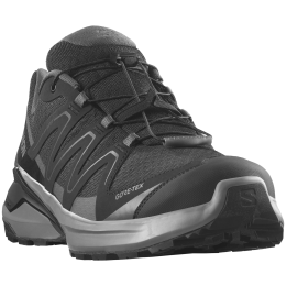 Pánske turistické topánky Salomon Examotion Gore-Tex čierna Black / Pewter / Asphalt