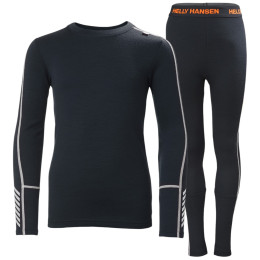 Detský funkčný set Helly Hansen Jr Lifa Merino Midweight Set tmavomodrá 596 Navy