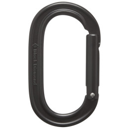 Karabína Black Diamond Oval Keylock čierna Black