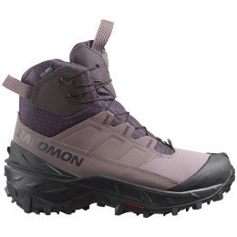 Dámske zimné topánky Salomon Crosstrak Powder Wp W hnedá Nine Iron / Shark / Phantom