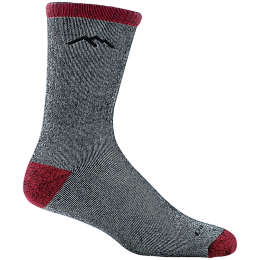 Pánske ponožky Darn Tough Mountaineering Micro Crew Heavyweight With Full Cushion sivá smoke