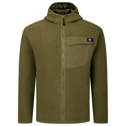 Pánska mikina Dare 2b Firn Hooded Borg Fleece zelená MartiniOlive