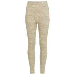 Dámske funkčné spodky Icebreaker Women M 260 Tech Vrtx H R Leg AlpGeo béžová/biela Undyed/Cumin/J