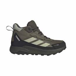 Detské topánky Adidas Terrex Anylander Mid Climaproof J Green zelená Olistr/Halgrn/Shaoli