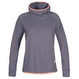 Dámska funkčná mikina Hannah Nyma Hoody sivá gray ridge mel