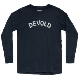 Pánske funkčné tričko Devold Classic Legacy Ls Man čierna Ink