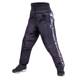 Dětské softshellové kalhoty s fleecem Unuo Street