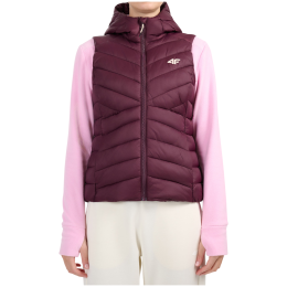 Dámska vesta 4F Vest Jacket F372 vínová Burgundy