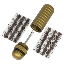 Opravná sada Peaty´s Holeshot Tubeless Puncture Plugger žltá Bourbon