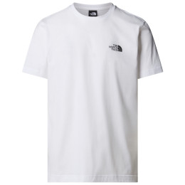 Pánske tričko The North Face M Mountain Sketch Ss Tee biela Tnf White