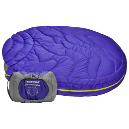 Spacie vrece pre psa Ruffwear Highlands™ Sleeping Bag Large fialová Huckleberry Blue