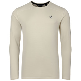 Pánske tričko Dare 2b Ventura Grid Crew Neck béžová Almond Milk