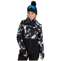 Dámska lyžiarska bunda Fundango Celine Allmountain Jacket čierna/biela black injun