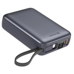 Powerbanka Swissten POWER BANK 20 000 mAh čierna/strieborná