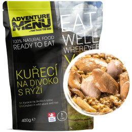 Hotové jedlo Adventure Menu Kuracie na divoko s ryžou 400 g