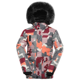 Detská zimná bunda Alpine Pro Werdo ružová PALE MAUVE VARIANTA PA