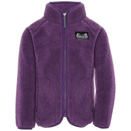 Detská mikina Didriksons Gibbs Kids Fullzip 2 Northen Purple fialová Northen Purple