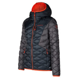 Dámska bunda La Sportiva Pinnacle Down Jkt W čierna/červená