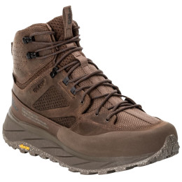 Pánske turistické topánky Jack Wolfskin Terraquest Texapore Mid M hnedá bear