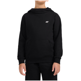 Detská mikina 4F Sweatshirt F2751 Deep Black čierna Deep Black