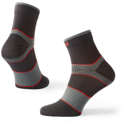 Ponožky Zulu Zulu Sport čierna/červená black/red