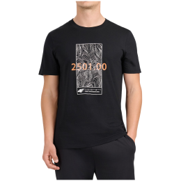 Pánske tričko 4F Tshirt M3571 čierna Deep Black