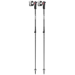 Lyžiarske palice Leki Peak Vario 3D čierna black-dark anthracite-orange