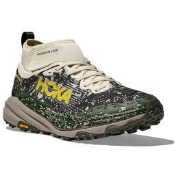 Pánske topánky Hoka M Speedgoat 6 Mid Gtx čierna/sivá Truffle Salt / Cement