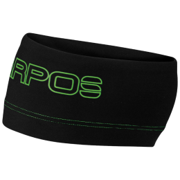 Čelenka Karpos Alagna Headband čierna/zelená Black Green Fluo