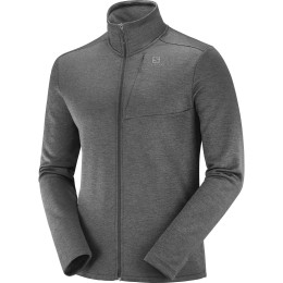 Pánska mikina Salomon Transition Full Zip Mid
