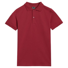 Detské tričko 4F Polo Shirt M614 červená DARK RED