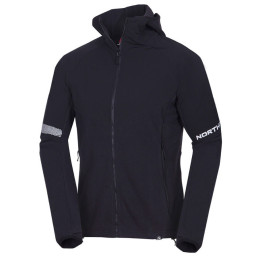 Pánska funkčná mikina Northfinder Gene čierna 269black